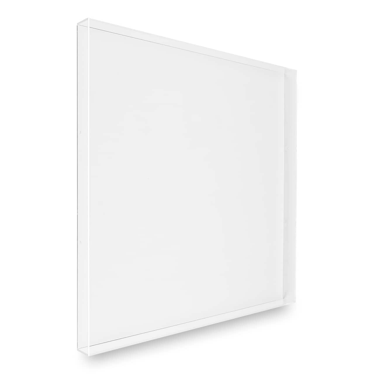 Wexel Art 2" UV Grade Clear Acrylic Backless Shadowbox Lid